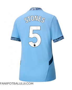 Manchester City John Stones #5 Tricou Fotbal Replică 2024-25 Femei Acasa